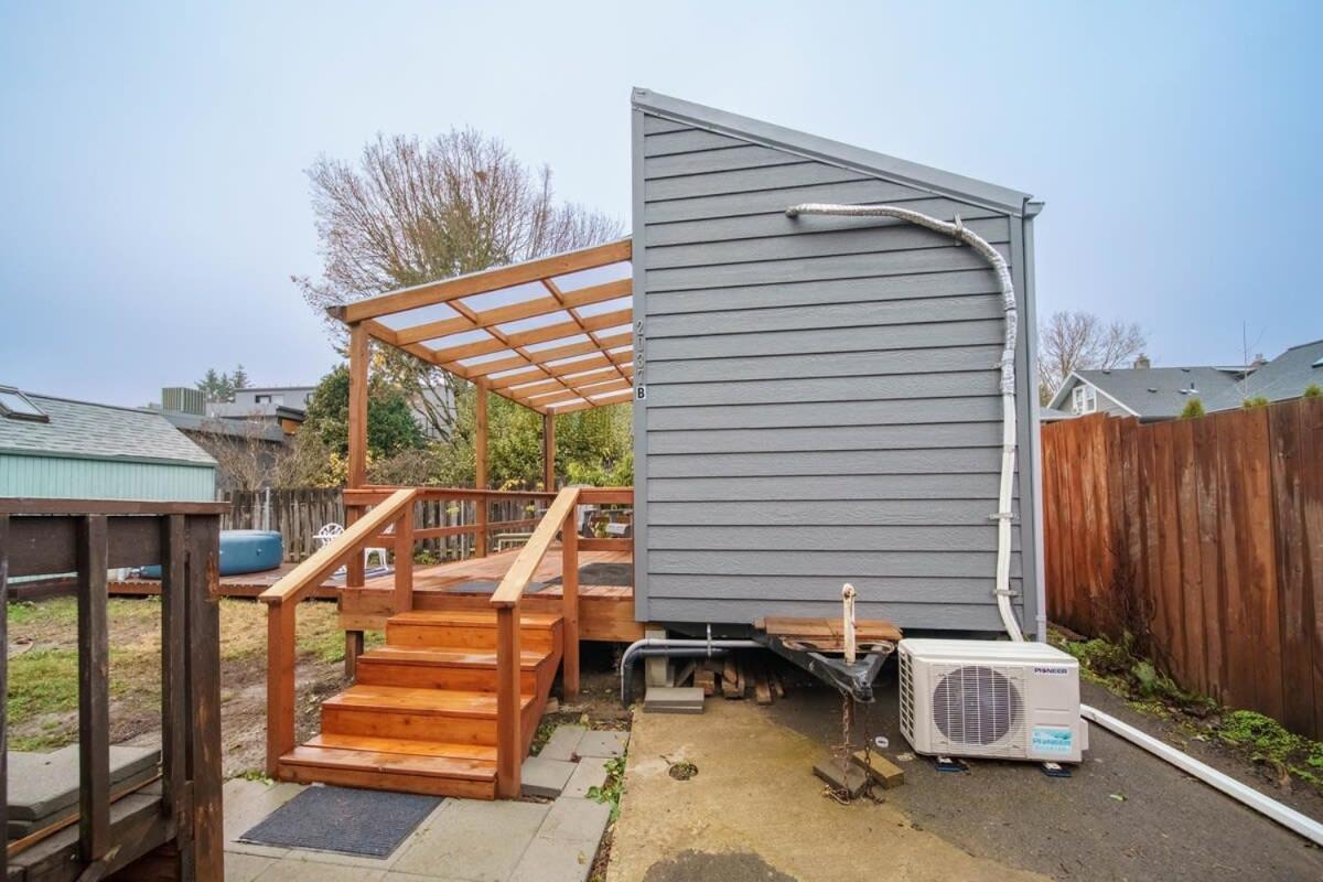 #Stayinmydistrict Overlook Backyard Tiny Suite Portland Buitenkant foto
